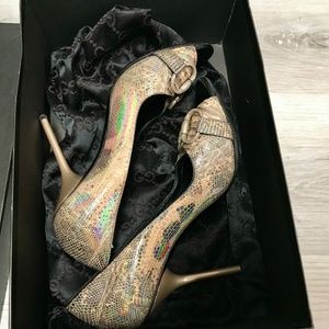 Gucci Python Pumps Size 7B